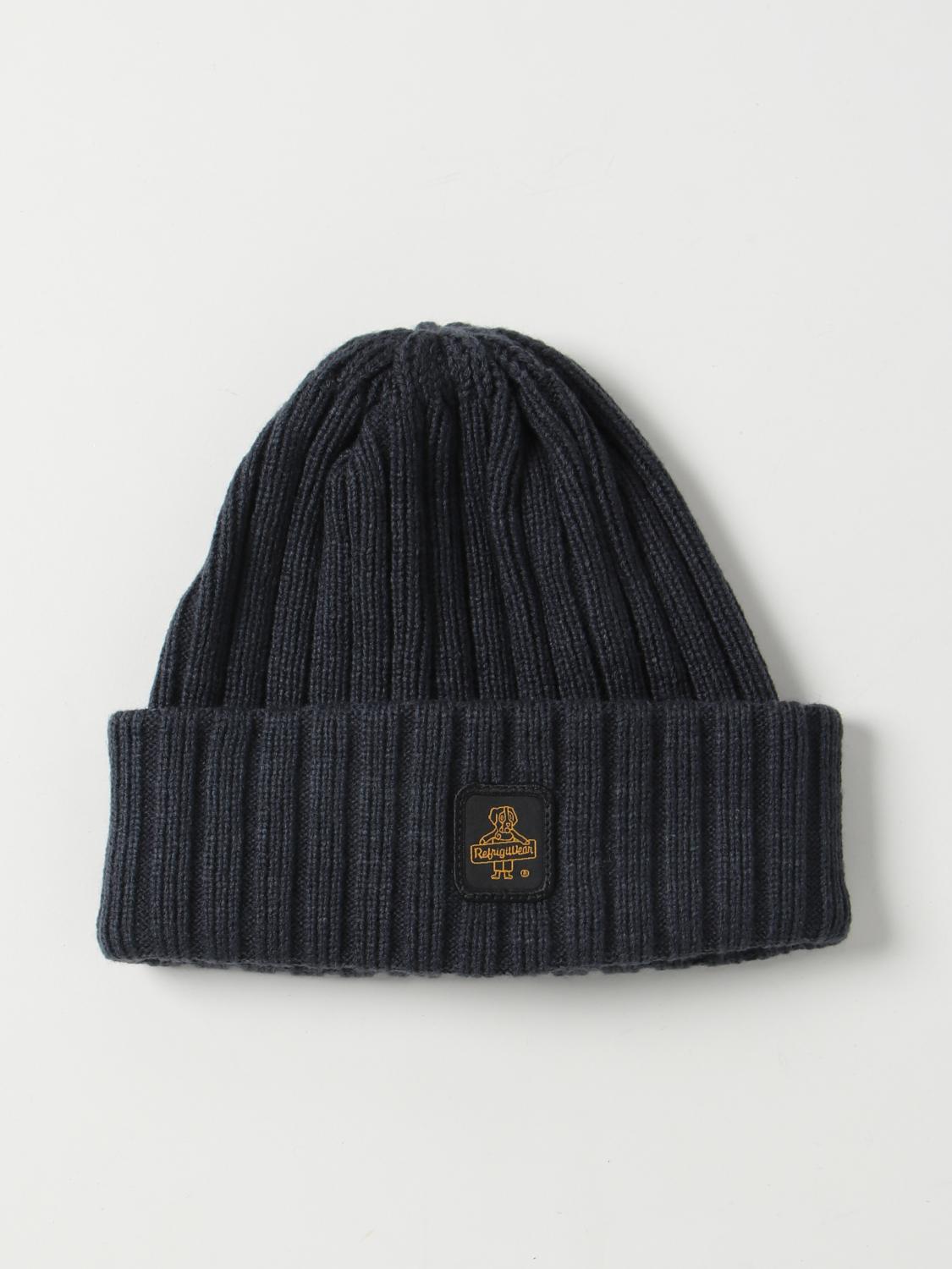 Lana Cappello Refrigiwear Berretti Refrigiwear In Lana Nero Taglia