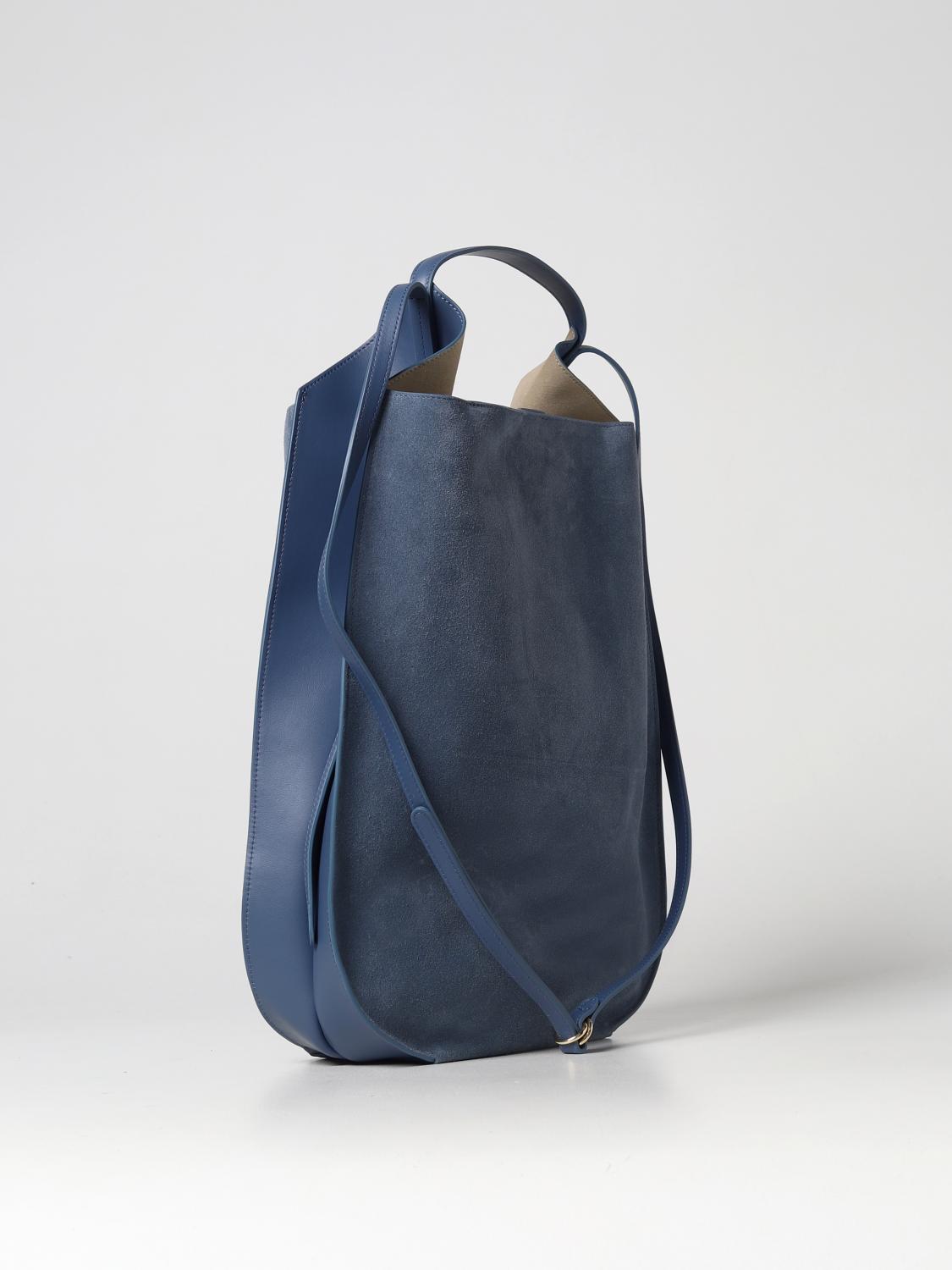 REE PROJECTS HANDTASCHE: Ree Projects Damen Schultertasche, Blau - Img 2