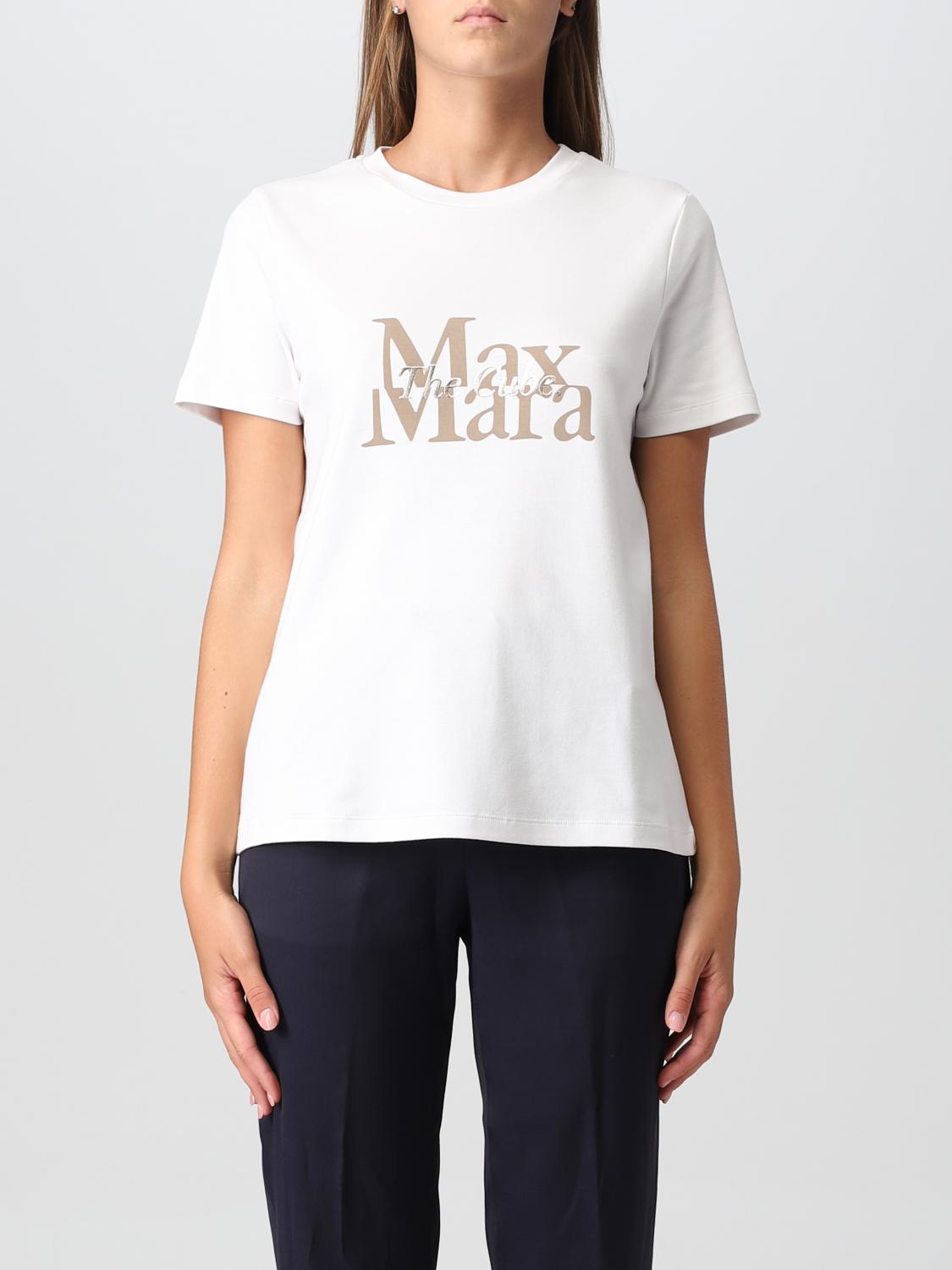MaxMara The Cube 白 Tシャツ MAX MARA THE CUBE：Tシャツ レディース S Max Mara - ホワイト