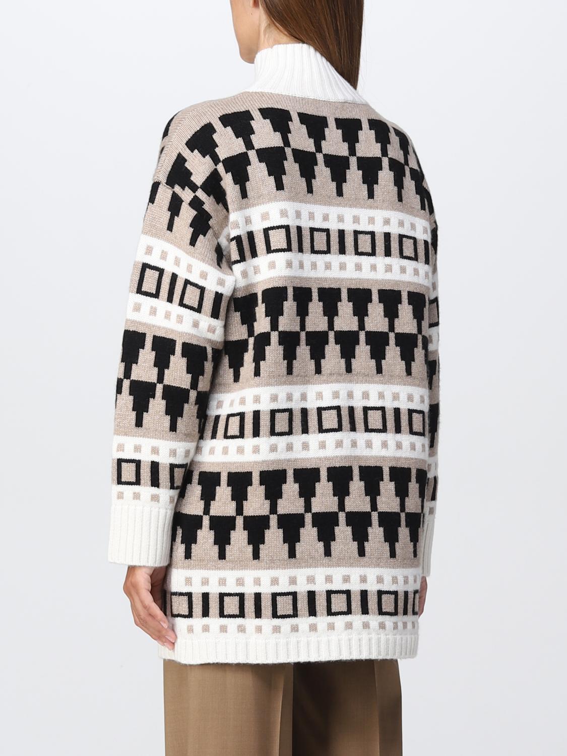 MAX MARA ROBE: Robes femme Max Mara, Ivoir - Img 3