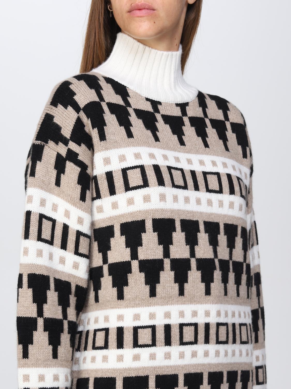 MAX MARA ROBE: Robes femme Max Mara, Ivoir - Img 5