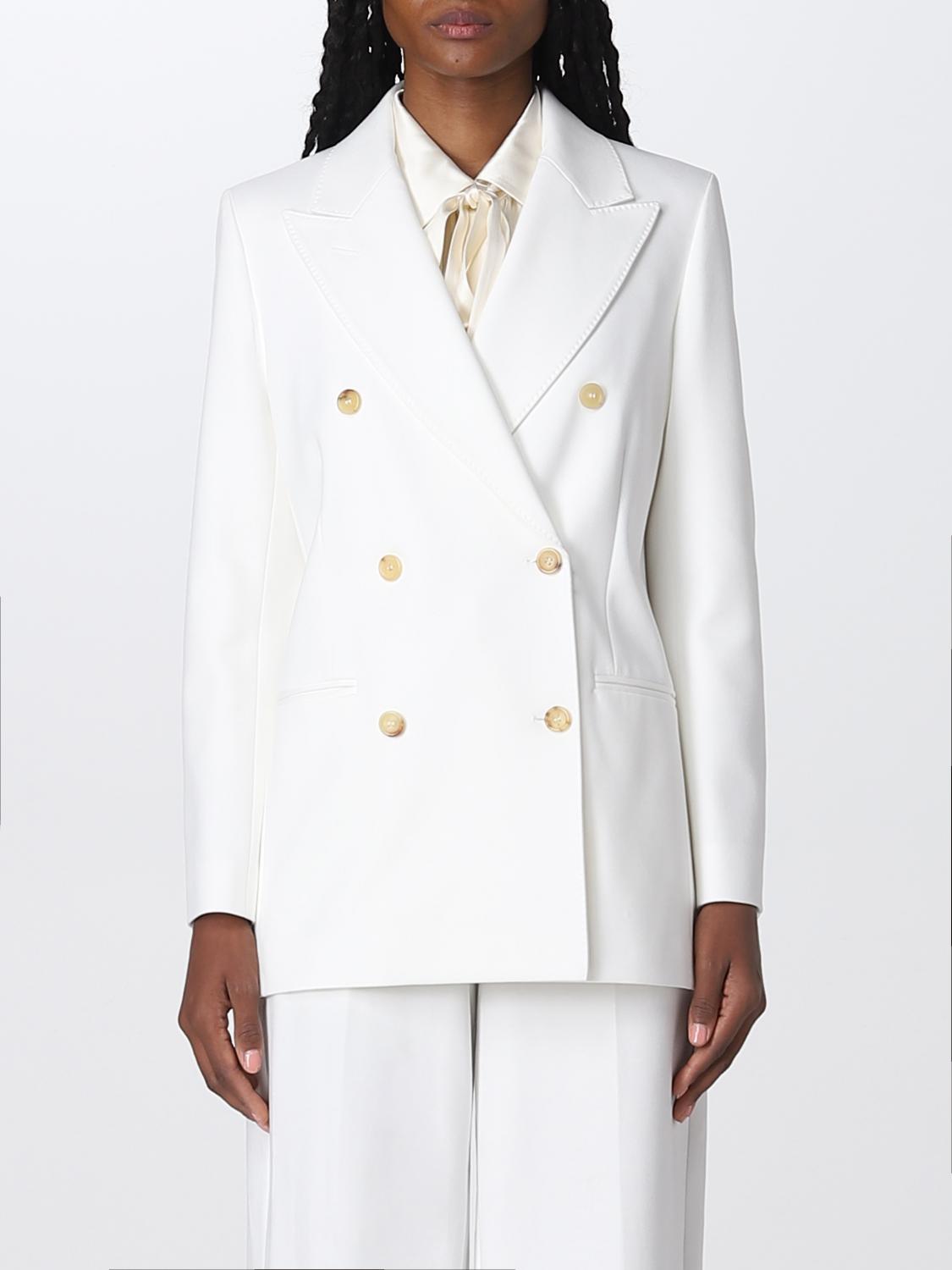 MAX MARA BLAZER: Blazer femme Max Mara, Ivoir - Img 1
