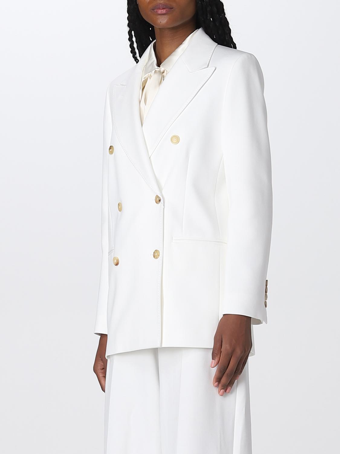 MAX MARA BLAZER: Blazer femme Max Mara, Ivoir - Img 4