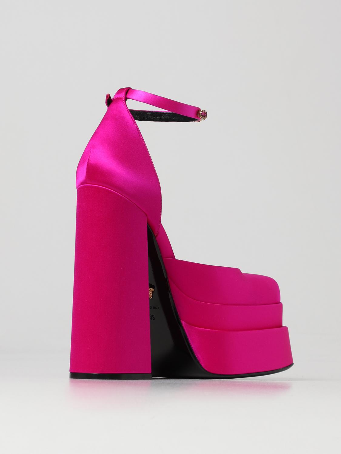 VERSACE ABSATZSCHUHE: Versace Damen Absatzschuhe, Pink - Img 3