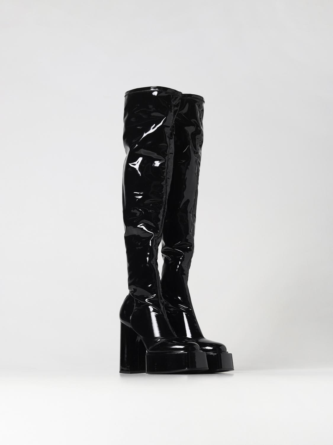 3JUIN BOOTS: Shoes women 3juin, Black - Img 2