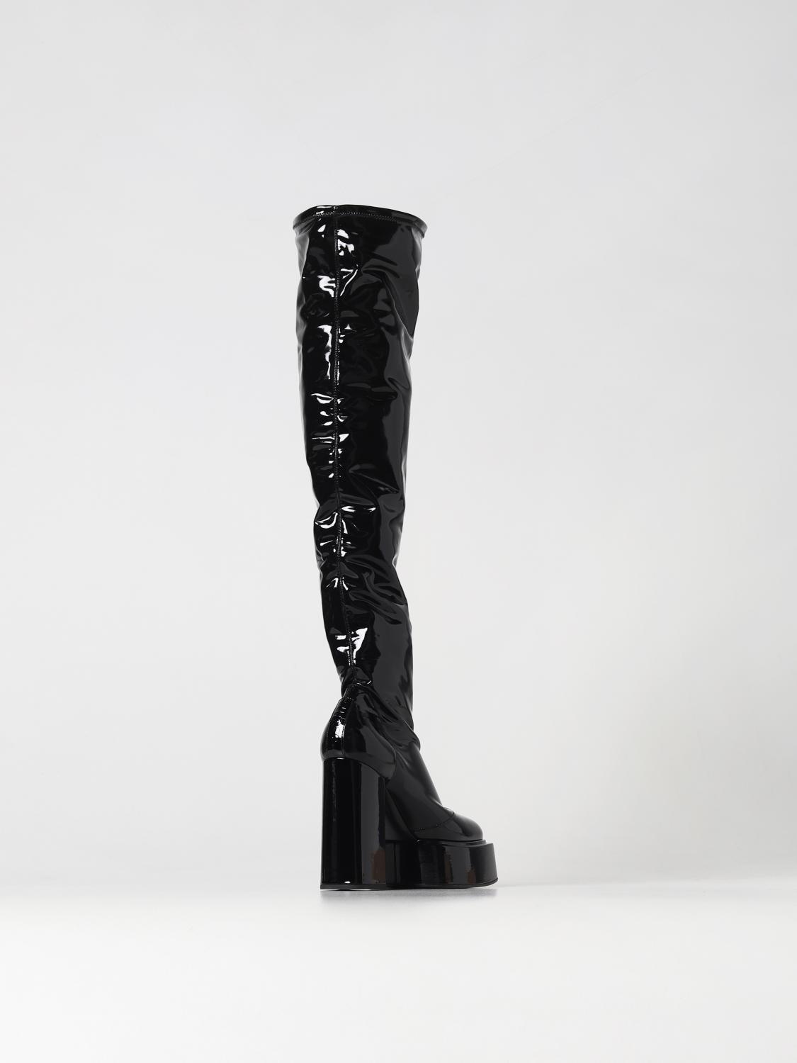 3JUIN BOOTS: Shoes women 3juin, Black - Img 3