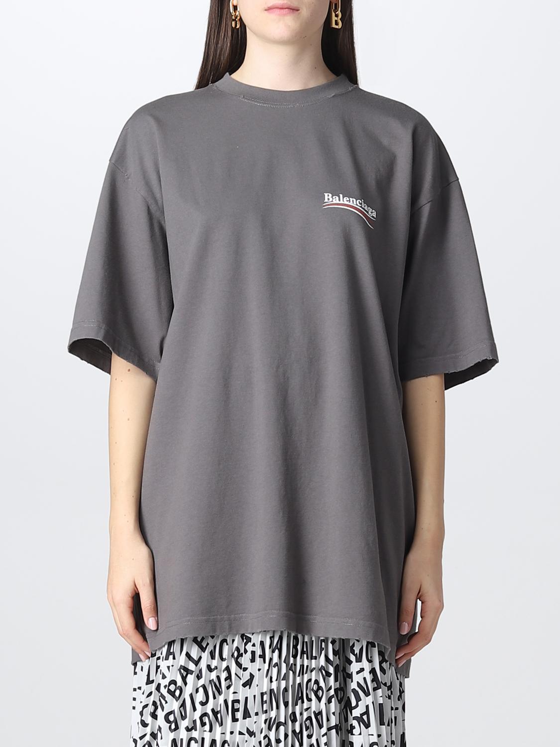 BALENCIAGA T shirt women Grey Balenciaga t shirt 641655 TNVG5 online at GIGLIO.COM