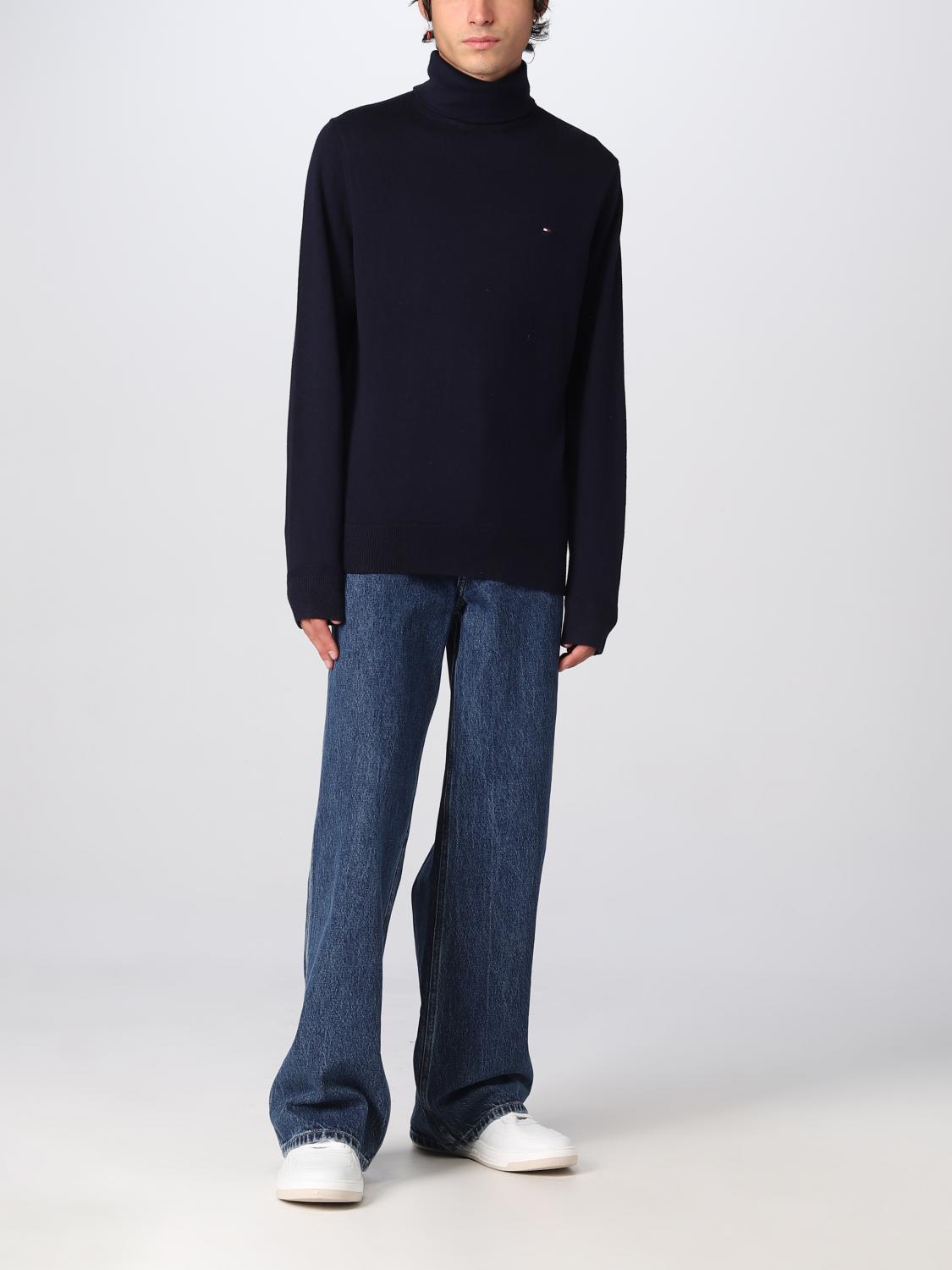 TOMMY HILFIGER SWEATER: Sweater men Tommy Hilfiger, Blue - Img 2