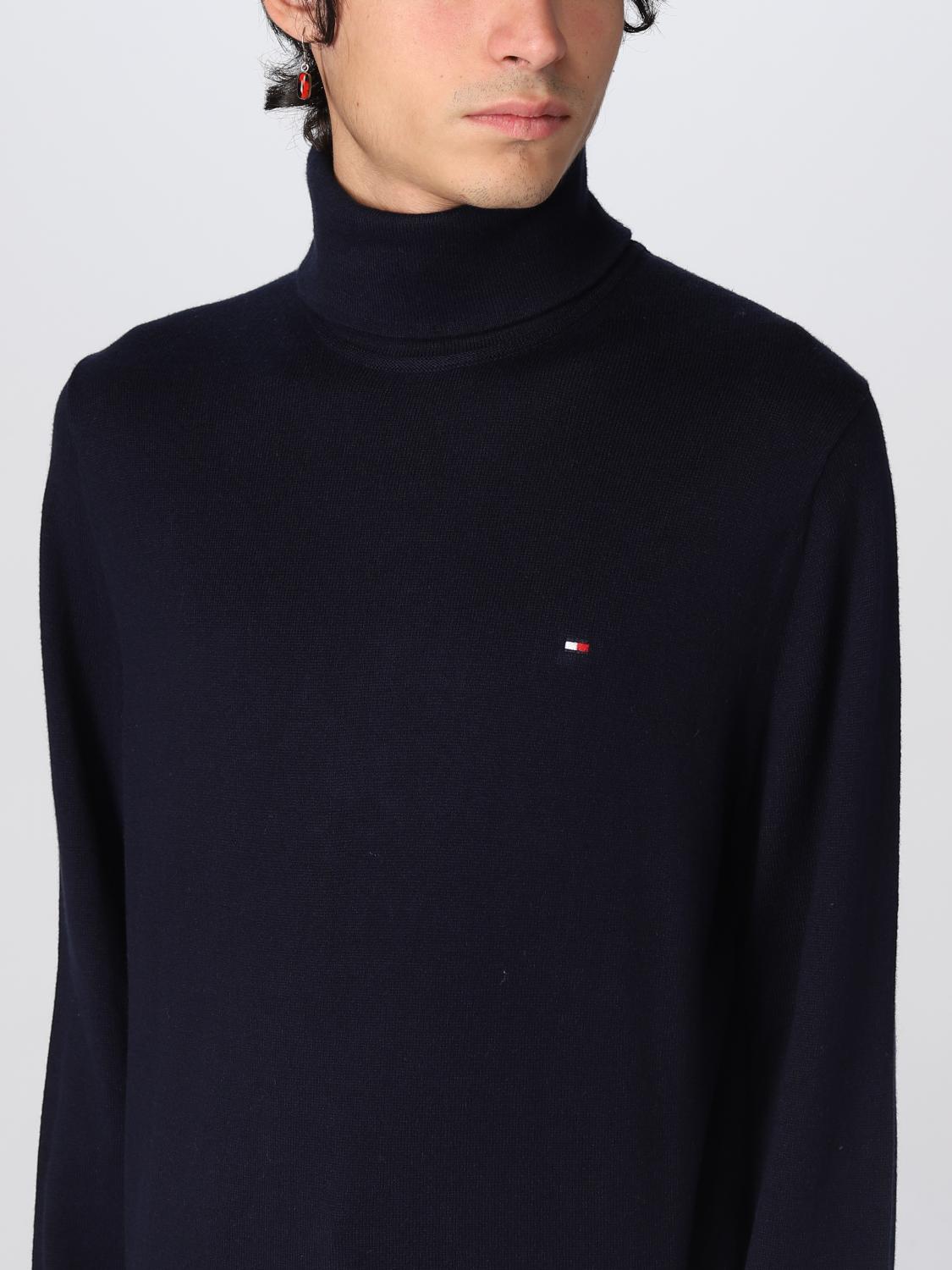 TOMMY HILFIGER SWEATER: Sweater men Tommy Hilfiger, Blue - Img 4