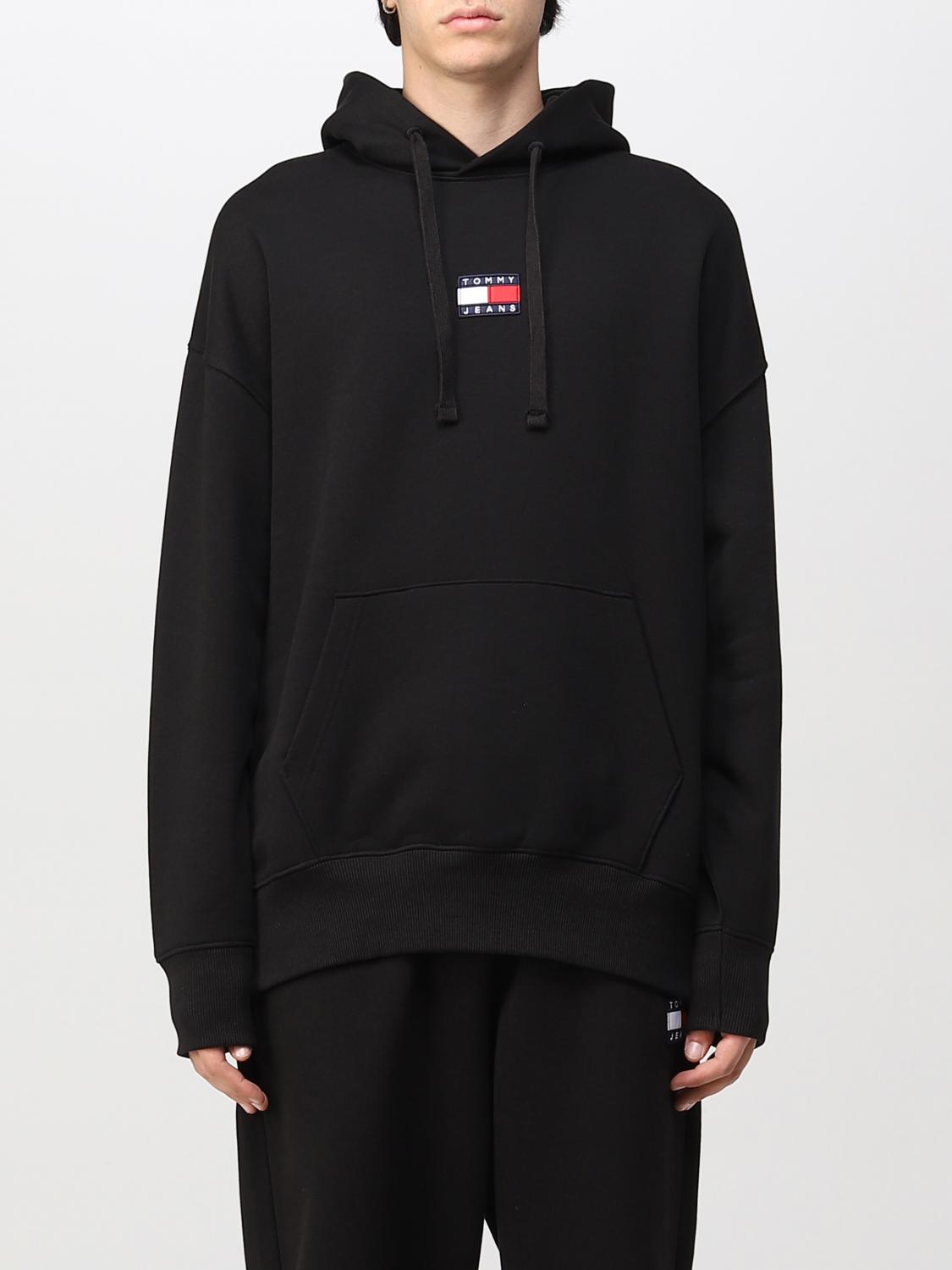 TOMMY JEANS: Sweatshirt herren Tommy Hilfiger Schwarz Tommy