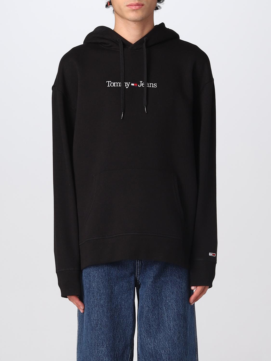 TOMMY JEANS SWEATSHIRT: Sweatshirt men Tommy Hilfiger, Black - Img 1