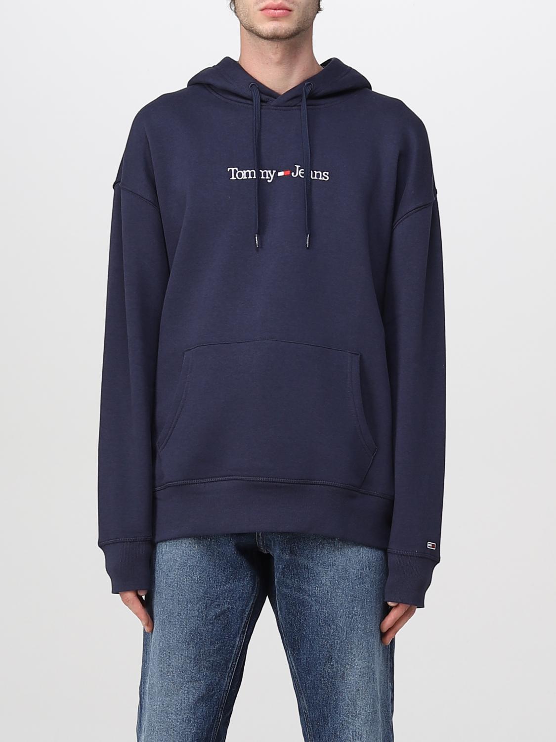 TOMMY JEANS SWEATSHIRT: Sweatshirt men Tommy Hilfiger, Navy - Img 1