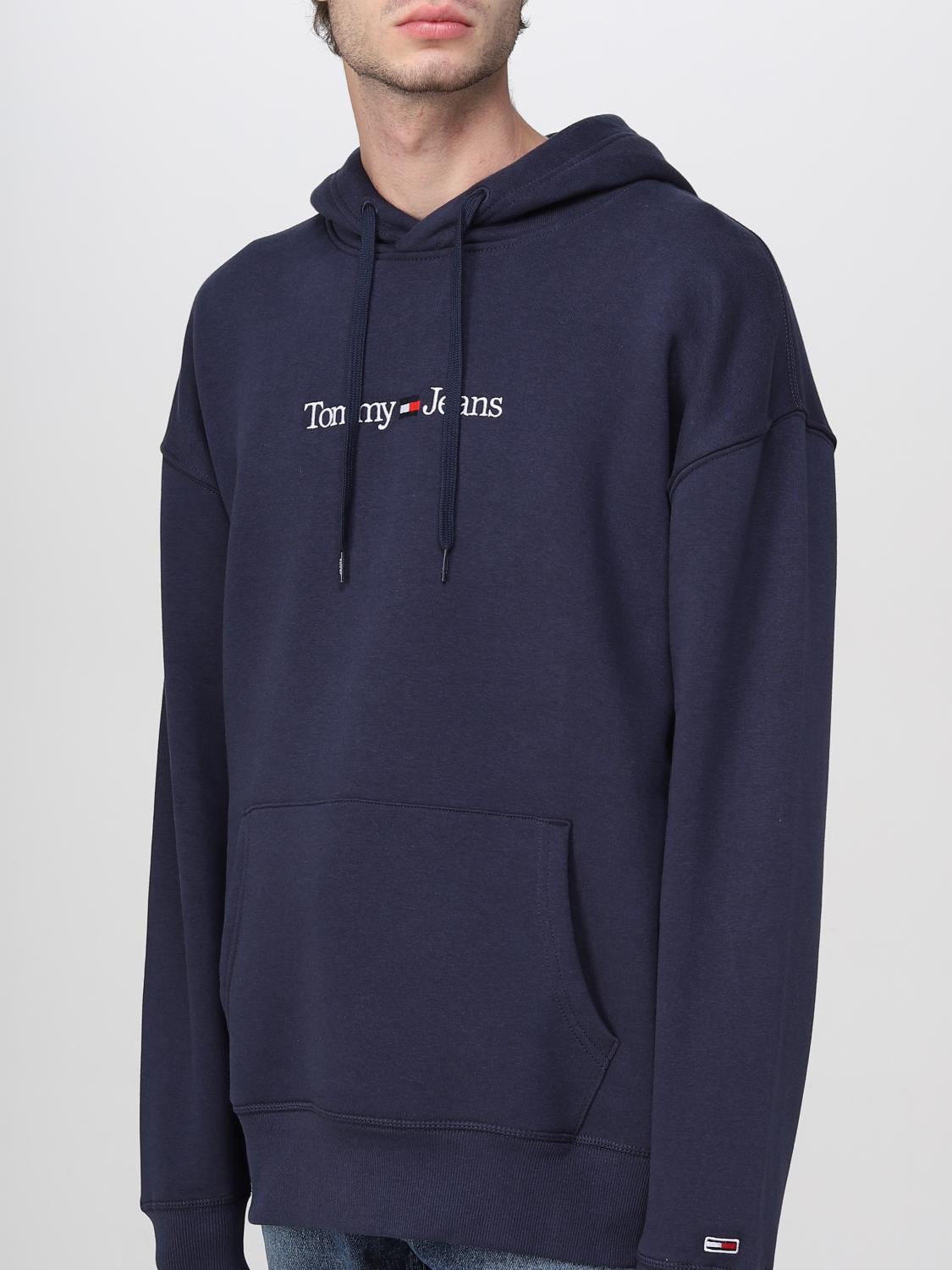 TOMMY JEANS SWEATSHIRT: Sweatshirt men Tommy Hilfiger, Navy - Img 3