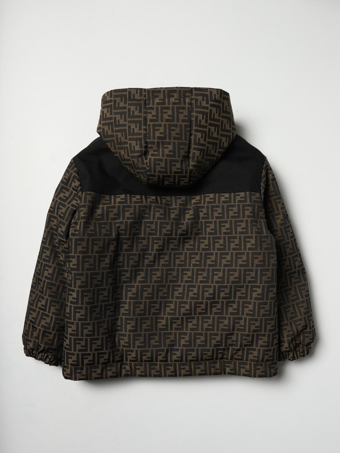 FENDI kids ジャケット Fendi - Boys Blue Wool Blazer Jacket | Childrensalon Outlet