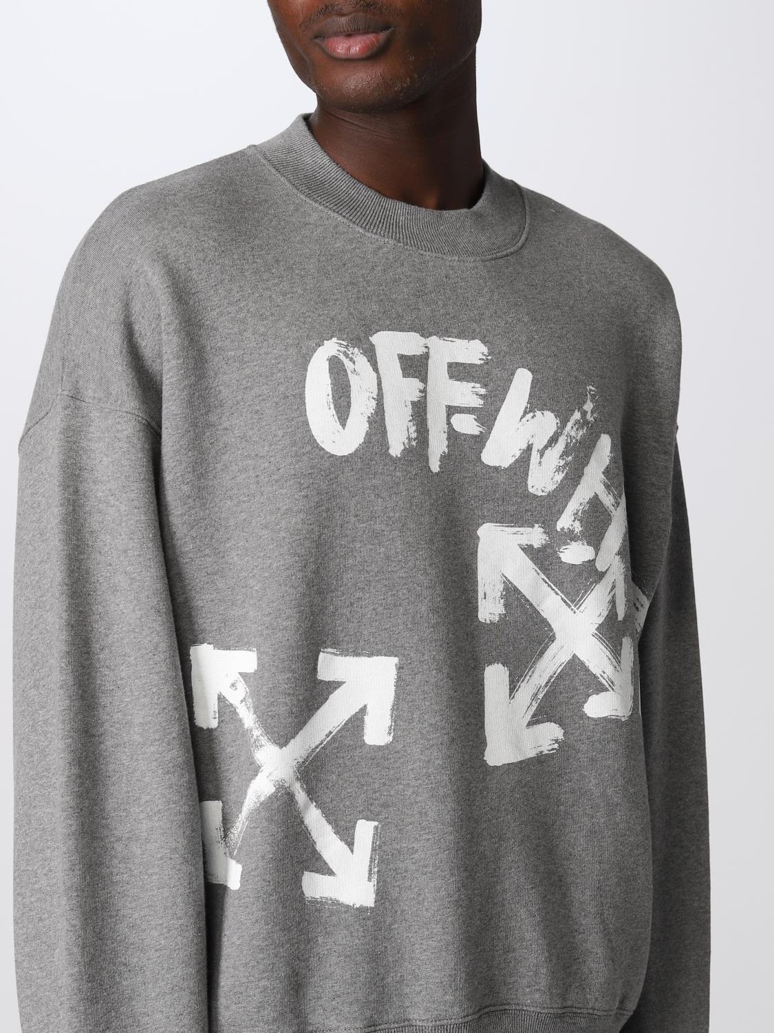 OFF-WHITE SWEATSHIRT: Sweatshirt men Off-white, Grey - Img 5