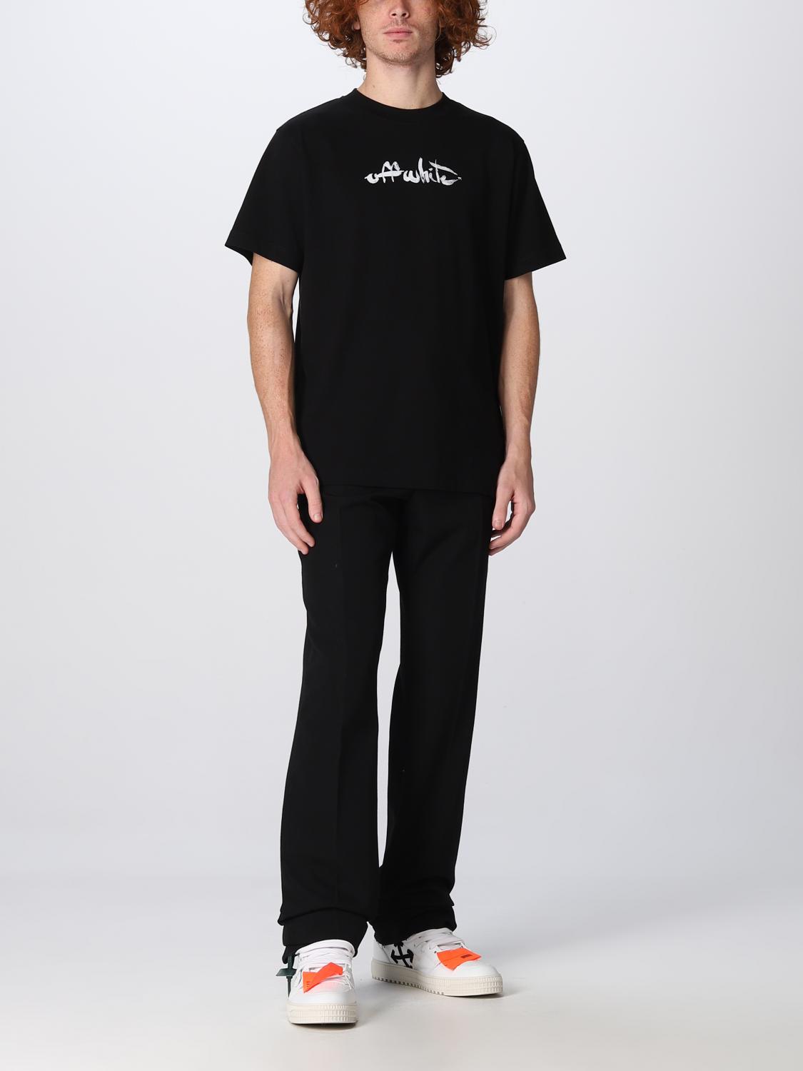 OFF-WHITE PANTS: Pants men Off-white, Black - Img 2