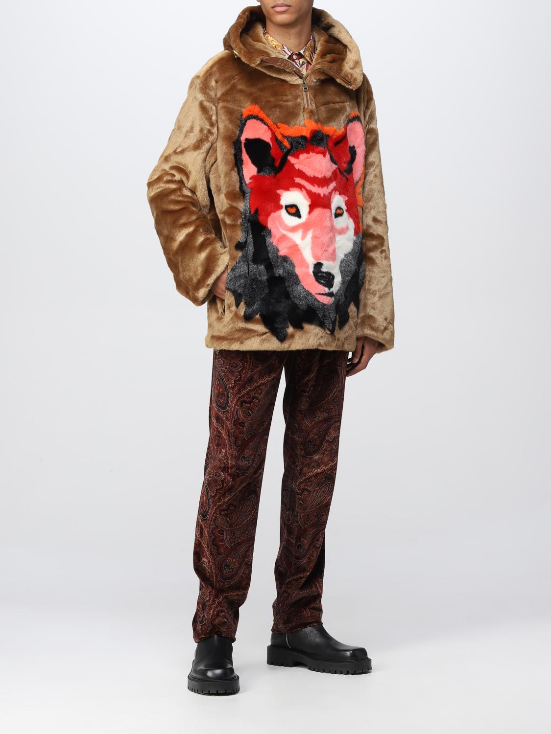 ETRO JACKET: Jacket men Etro, Beige - Img 2