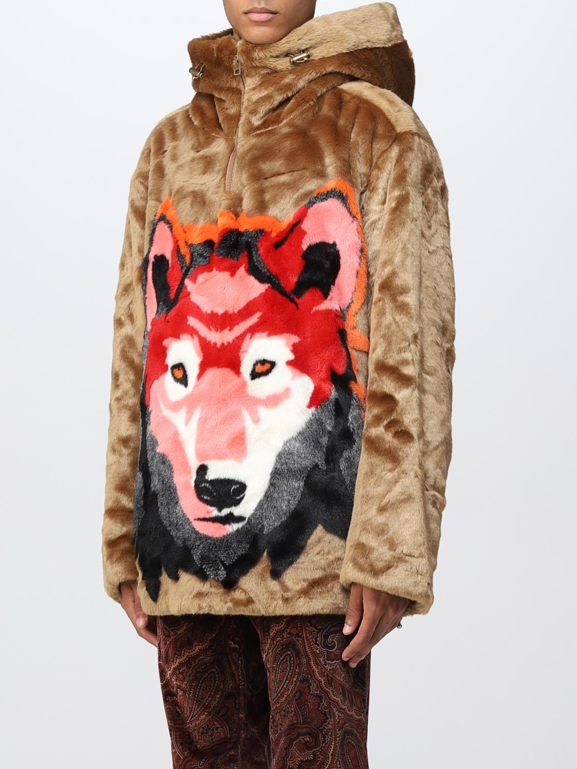 ETRO JACKET: Jacket men Etro, Beige - Img 4