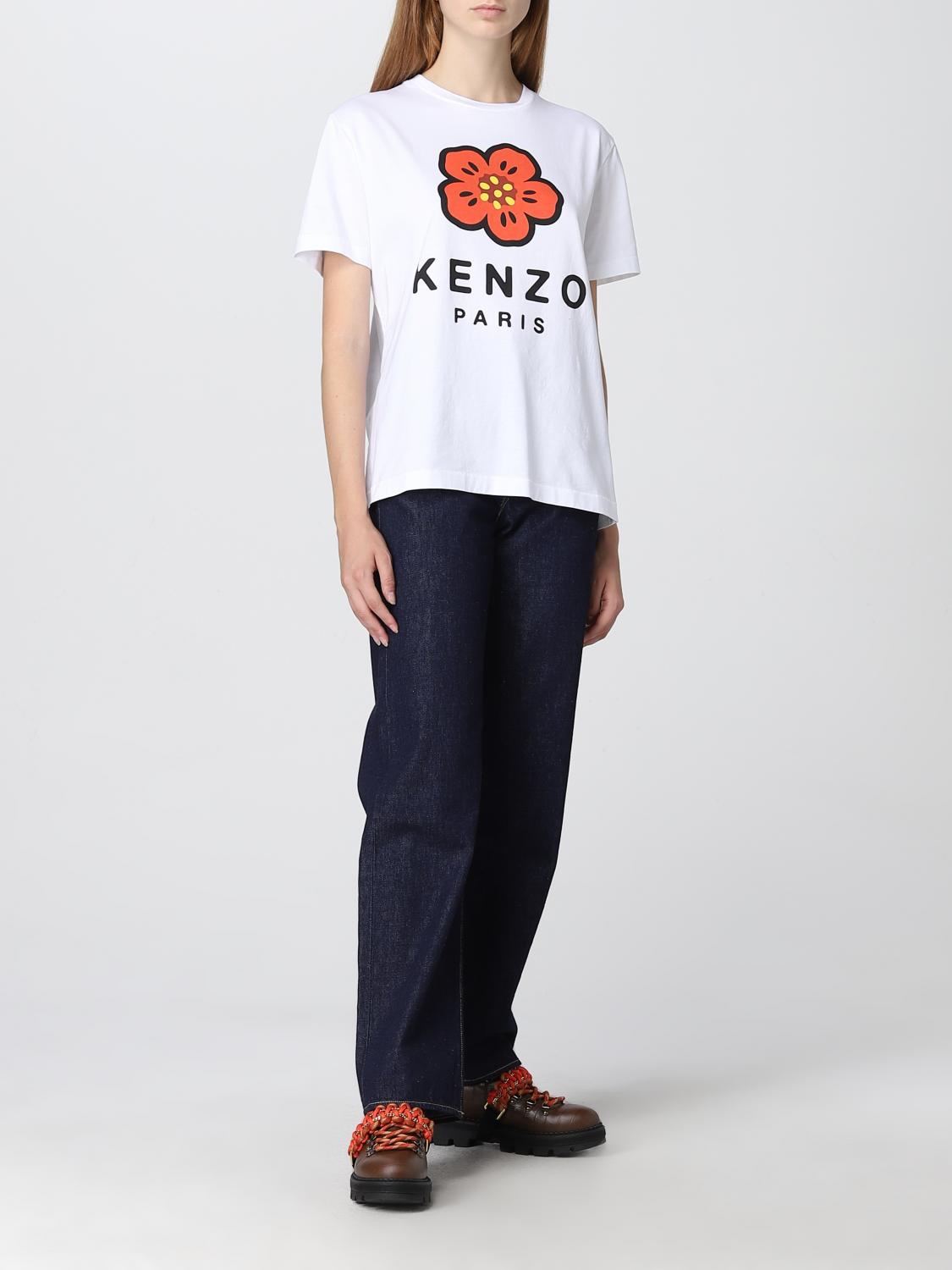 KENZO CAMISETA: Camiseta mujer Kenzo, Blanco - Img 2
