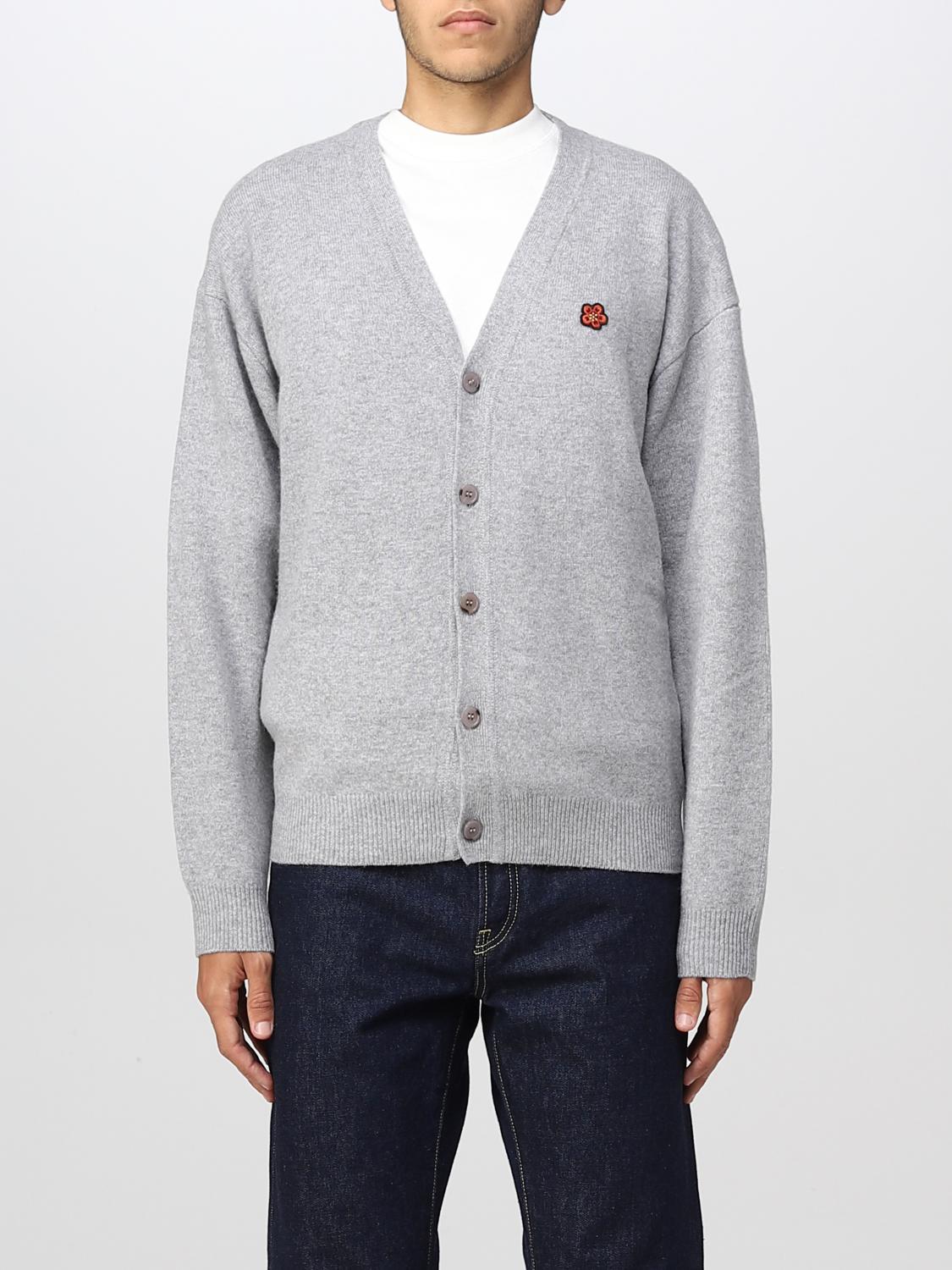 KENZO CARDIGAN: Sweater men Kenzo, Grey - Img 1