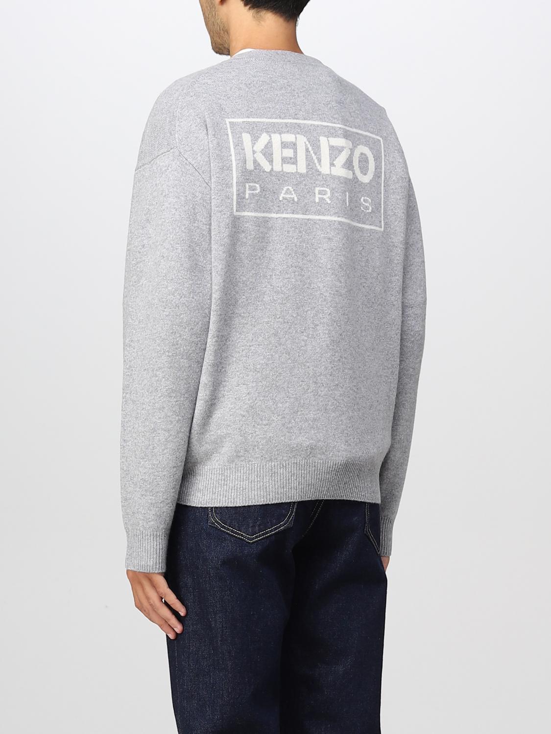 KENZO CARDIGAN: Sweater men Kenzo, Grey - Img 3