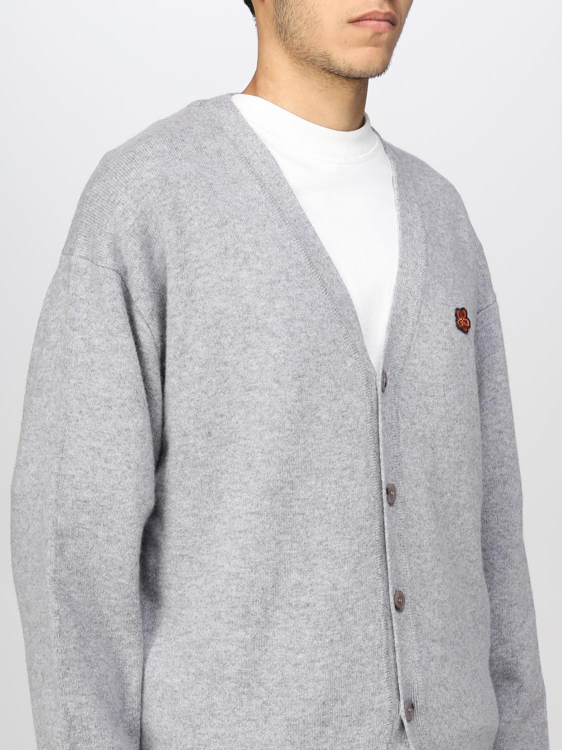 KENZO CARDIGAN: Sweater men Kenzo, Grey - Img 5