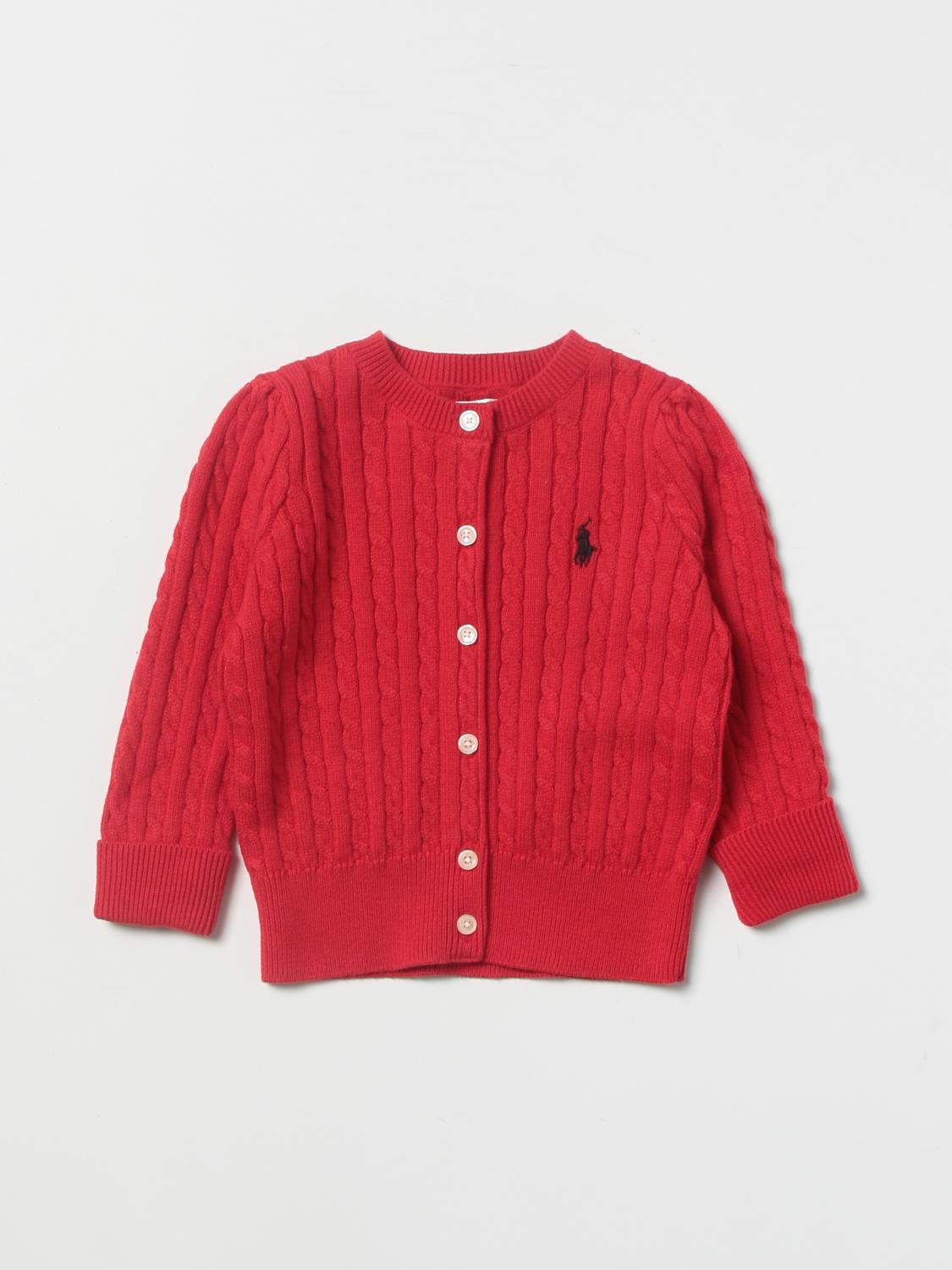 POLO RALPH LAUREN PULLOVER: Polo Ralph Lauren Baby Pullover, Rot - Img 1