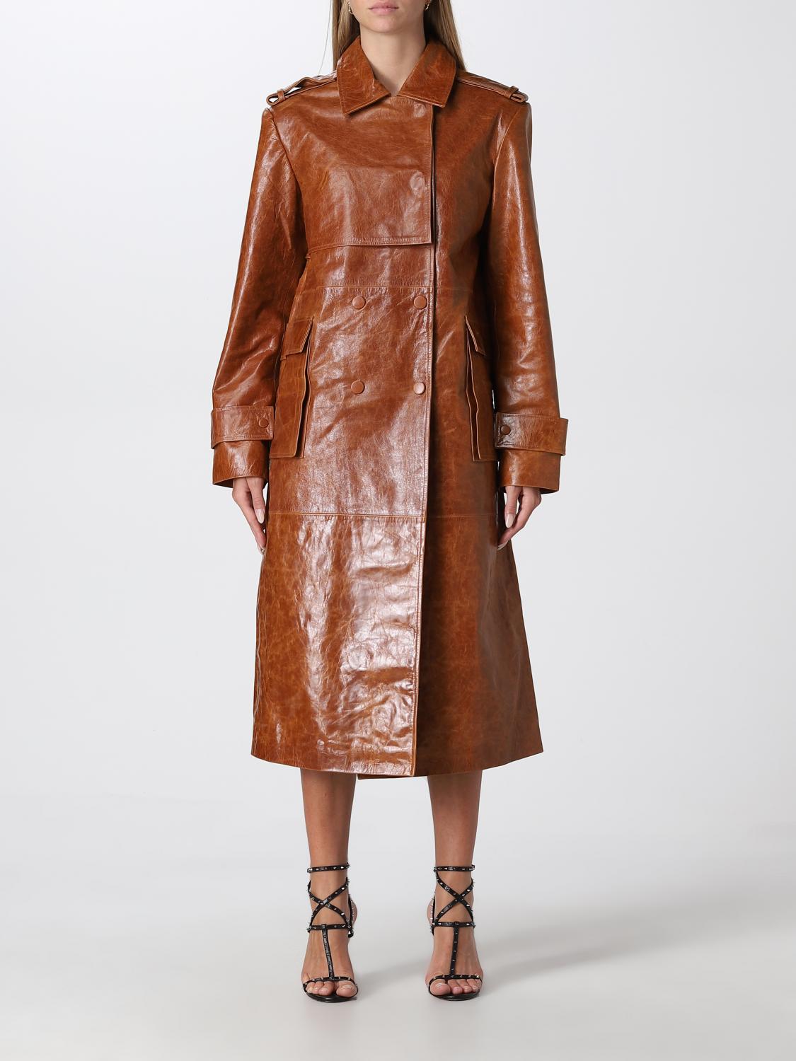 REMAIN COAT: Coat women Remain, Brown - Img 1