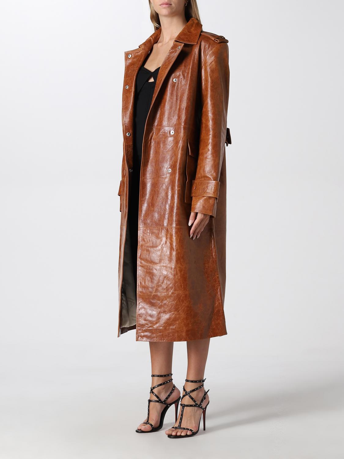 REMAIN COAT: Coat women Remain, Brown - Img 3