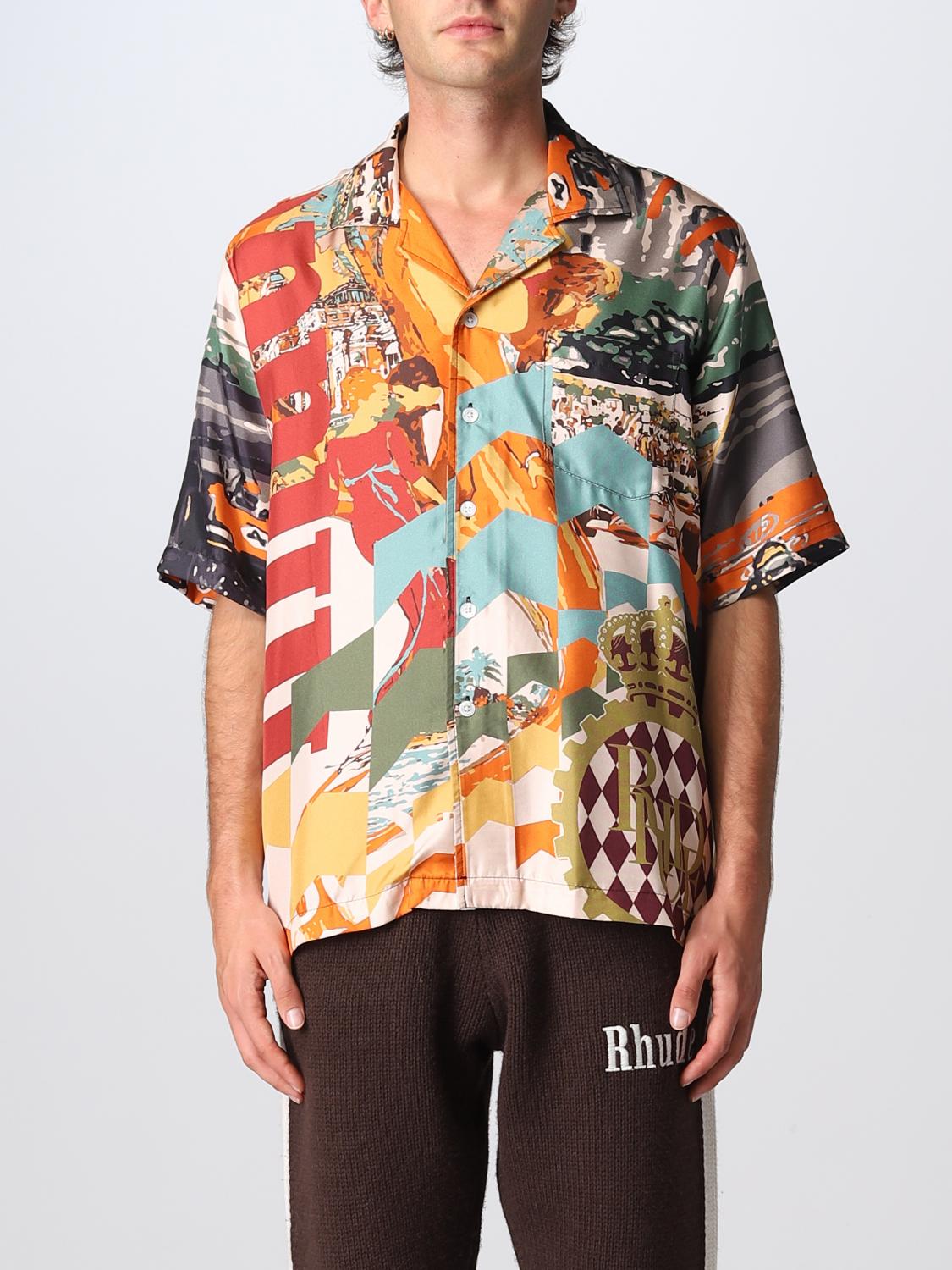 RHUDE SHIRT: Shirt men Rhude, Red - Img 1
