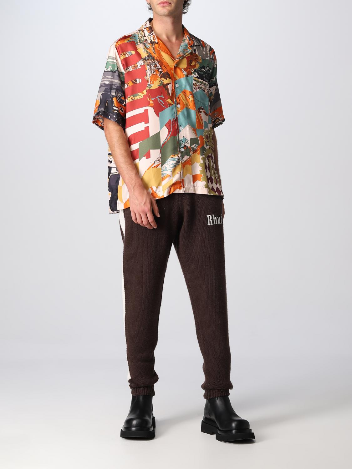 RHUDE SHIRT: Shirt men Rhude, Red - Img 2