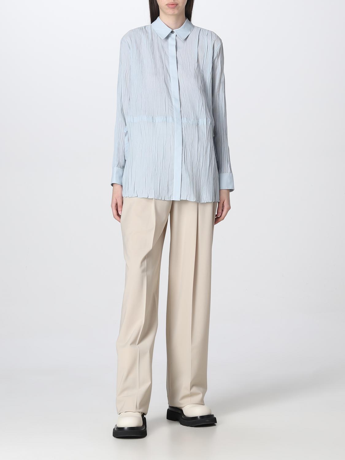 THEORY SHIRT: Shirt women Theory, Sky Blue - Img 2