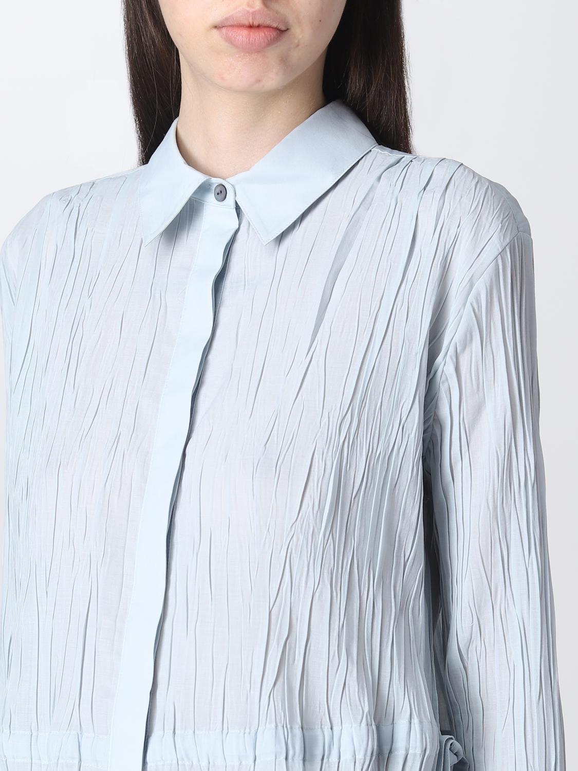 THEORY SHIRT: Shirt women Theory, Sky Blue - Img 4