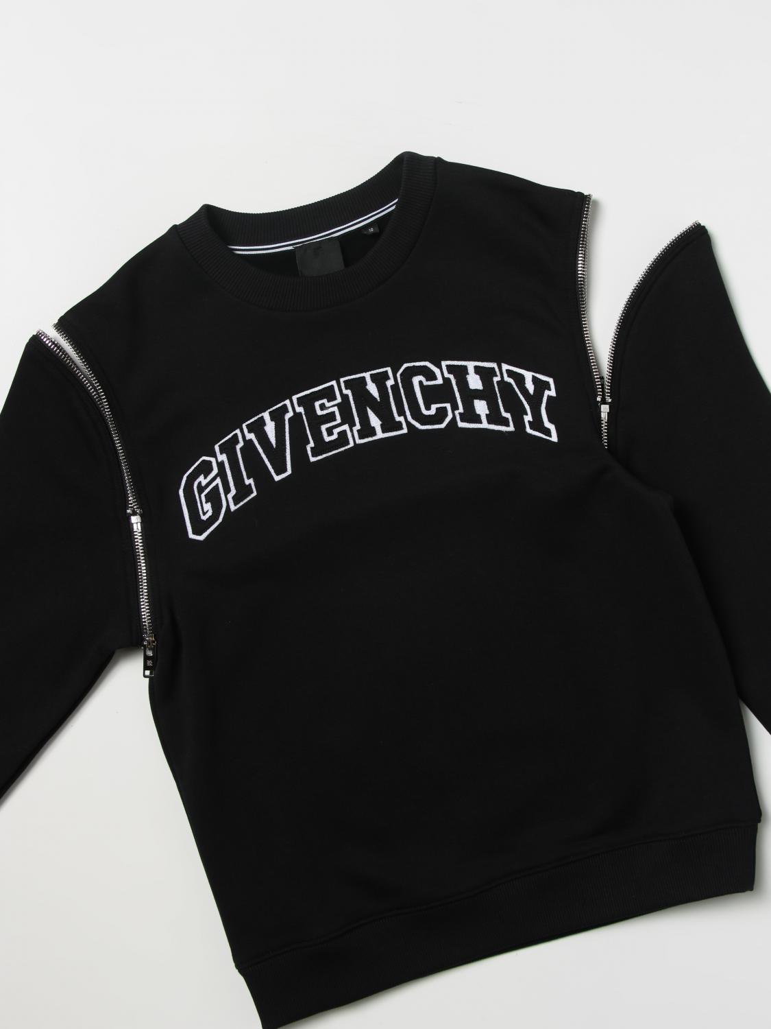 GIVENCHY PULLOVER: Givenchy Jungen Pullover, Schwarz - Img 3