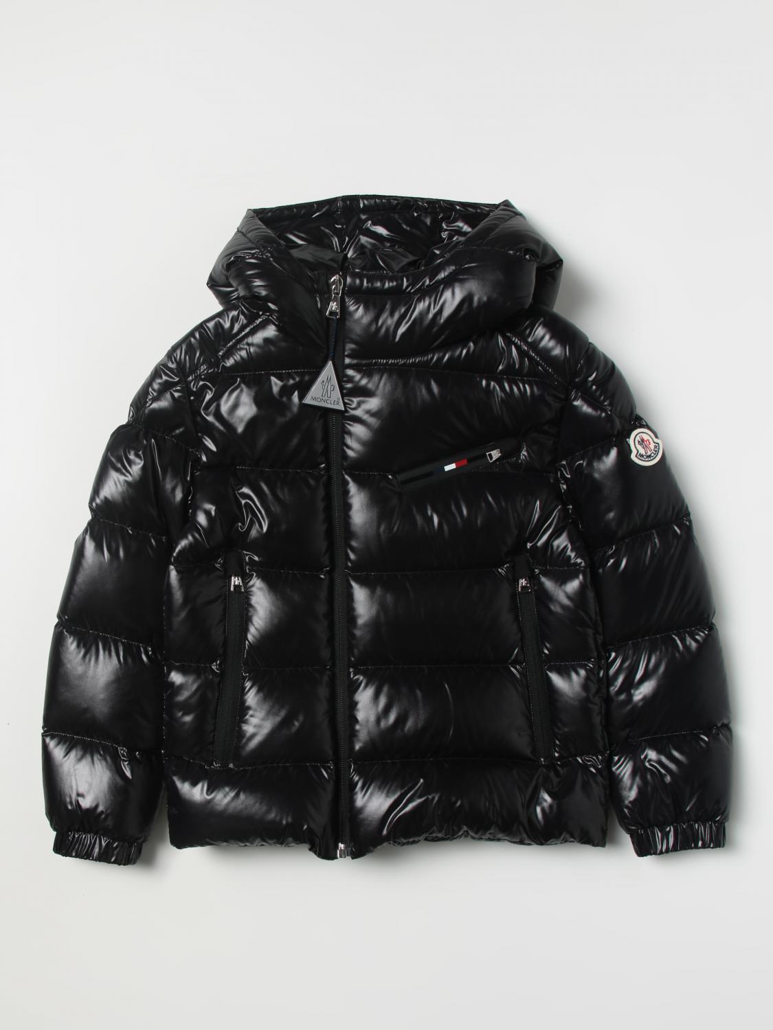 MONCLER JACKET: Moncler Loter hooded down jacket, Black - Img 1