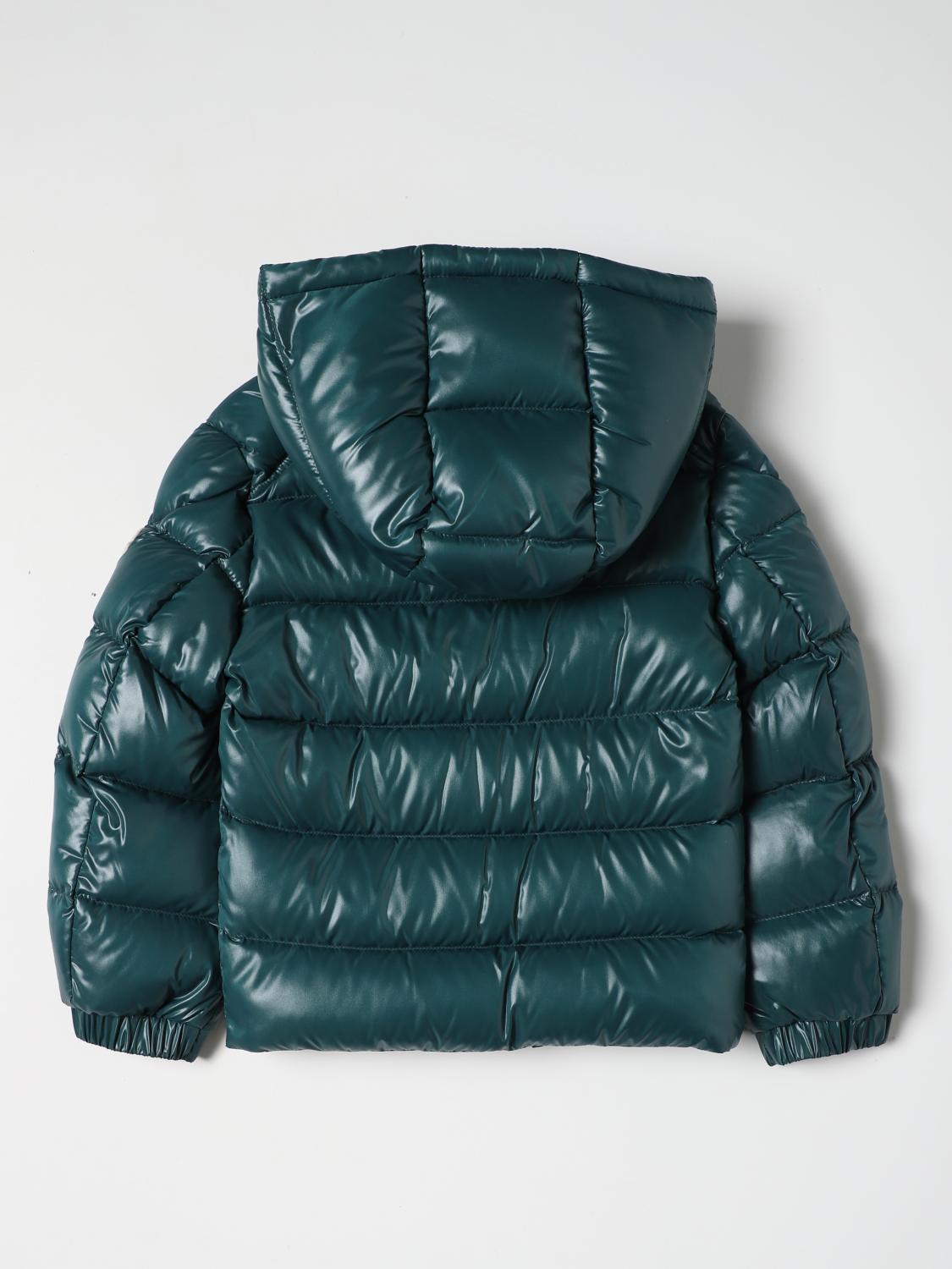 MONCLER JACKET: Moncler Loter hooded down jacket, Green - Img 2
