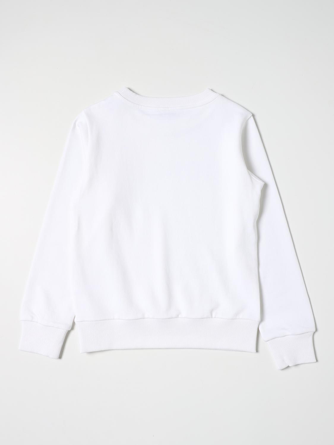 Moncler Eskimo Billur bianco da neonato con logo 1G5210053233