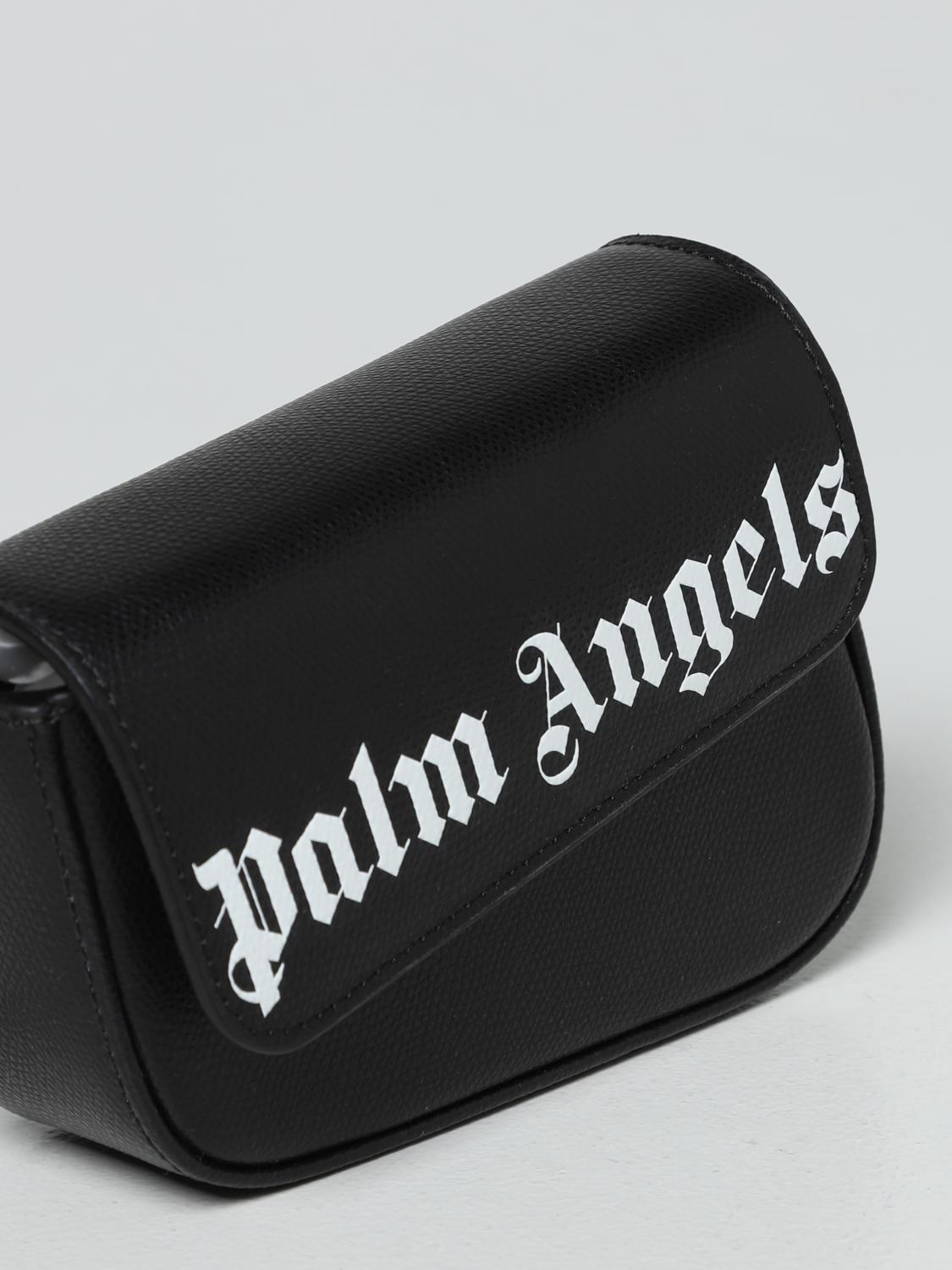 PALM ANGELS MINI SAC: Sac porté épaule femme Palm Angels, Noir - Img 3