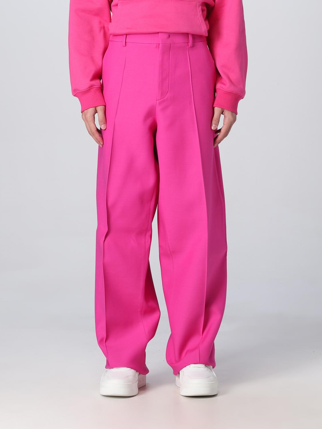 VALENTINO: Pants men - Pink | Valentino pants 1V0RBI958U1