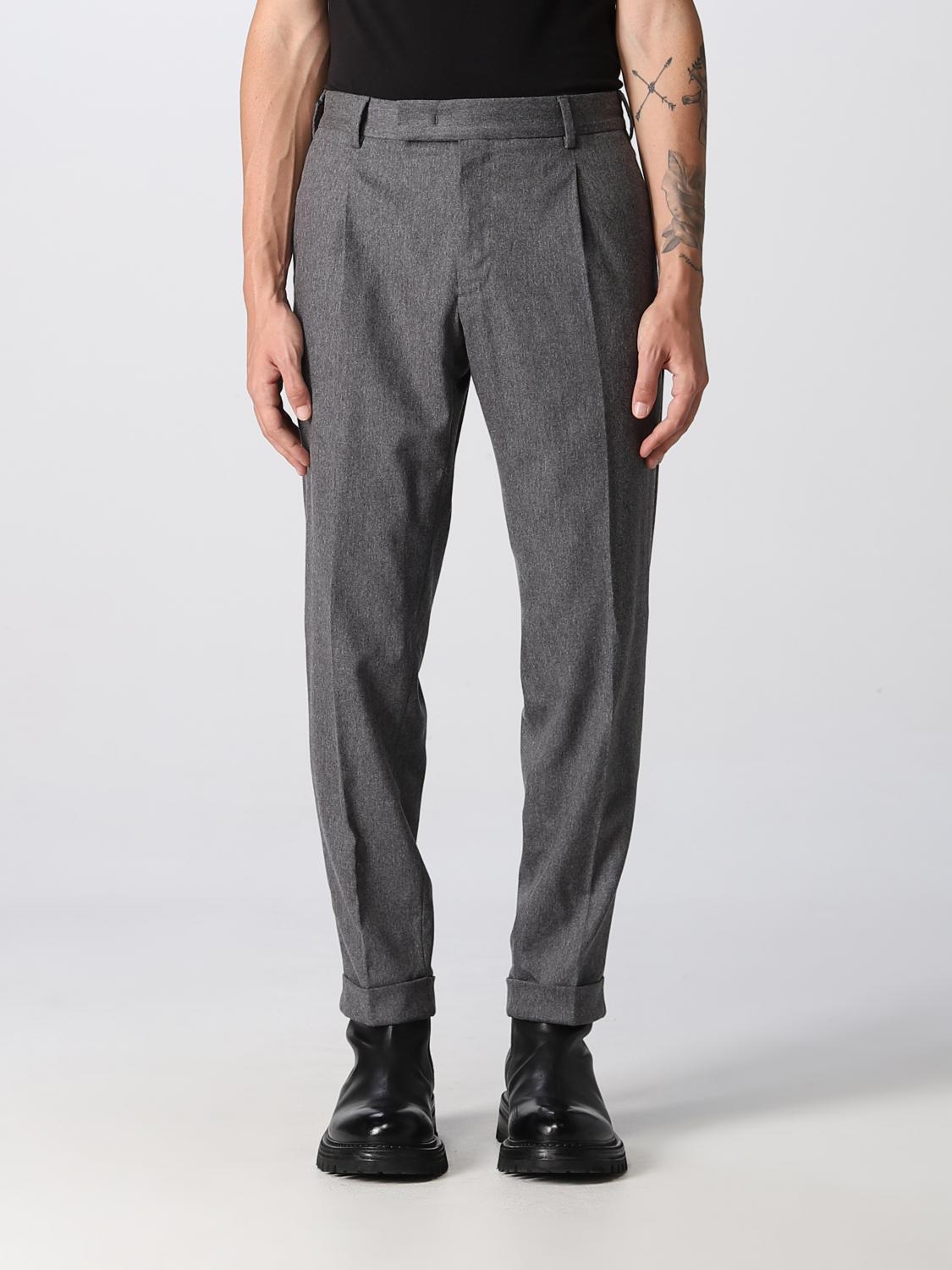 TORIN OPIFICIO Mens Blue Regular Fit Pants main image 1