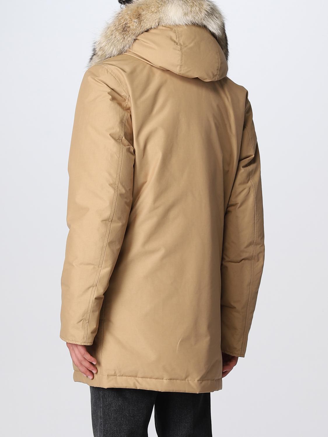 WOOLRICH 코트: 재킷 남성 Woolrich, 베이지 - Img 2