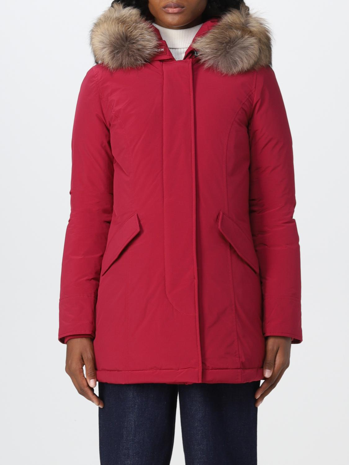 WOOLRICH COAT: Jacket women Woolrich, Red - Img 1