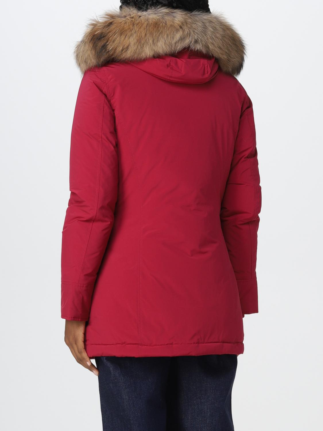 WOOLRICH COAT: Jacket women Woolrich, Red - Img 2