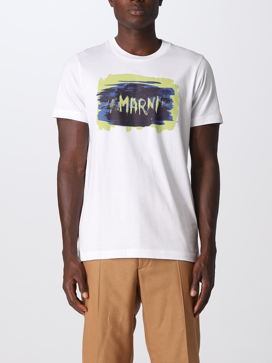 MARNI T-SHIRT: T-shirt men Marni, White - Img 1