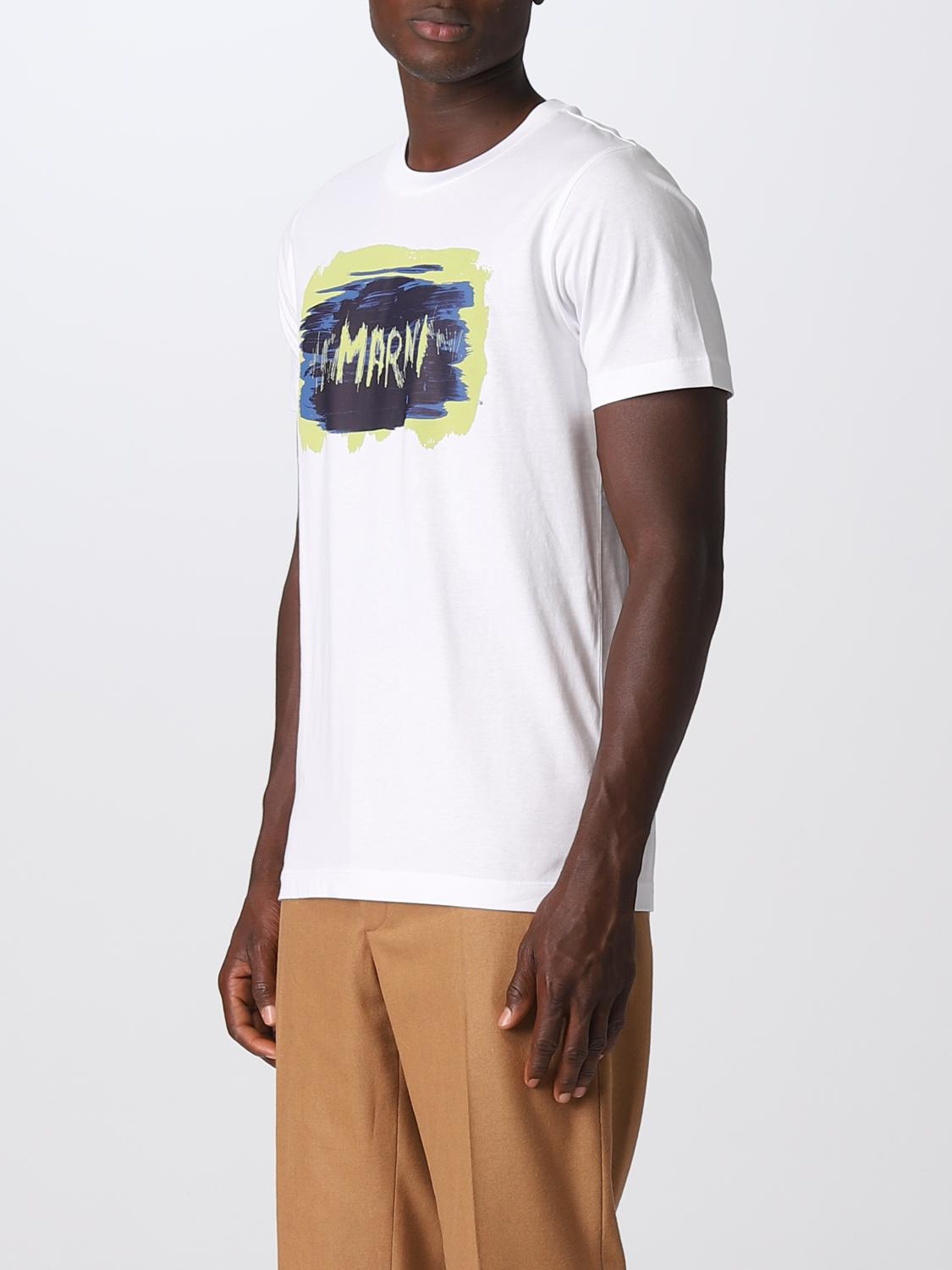 MARNI T-SHIRT: T-shirt men Marni, White - Img 3