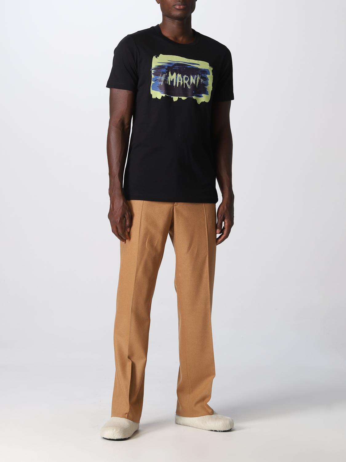 MARNI T-SHIRT: T-shirt men Marni, Black - Img 2