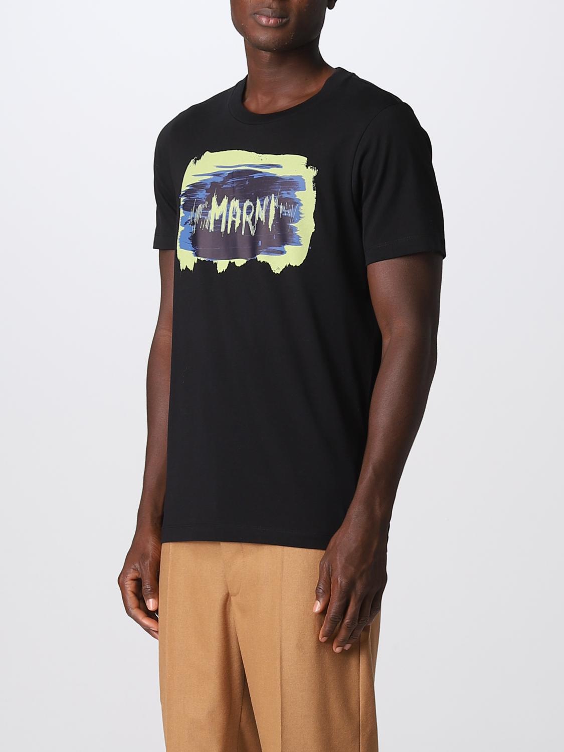 MARNI T-SHIRT: T-shirt men Marni, Black - Img 4