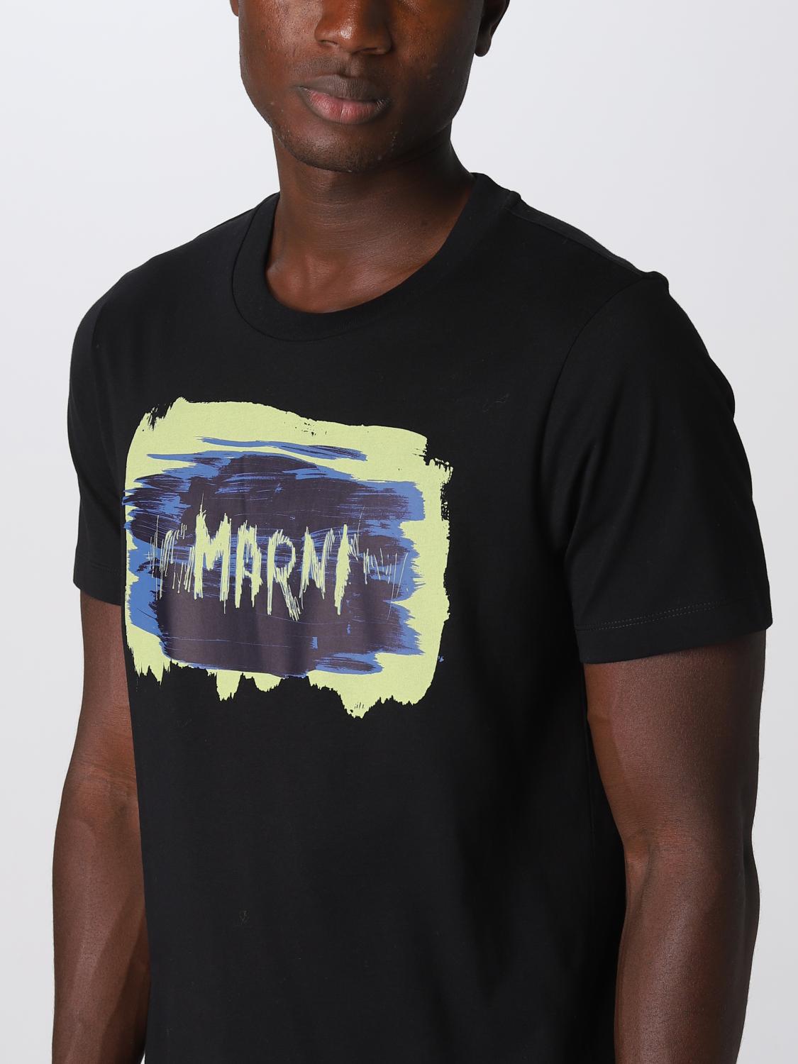 MARNI T-SHIRT: T-shirt men Marni, Black - Img 5