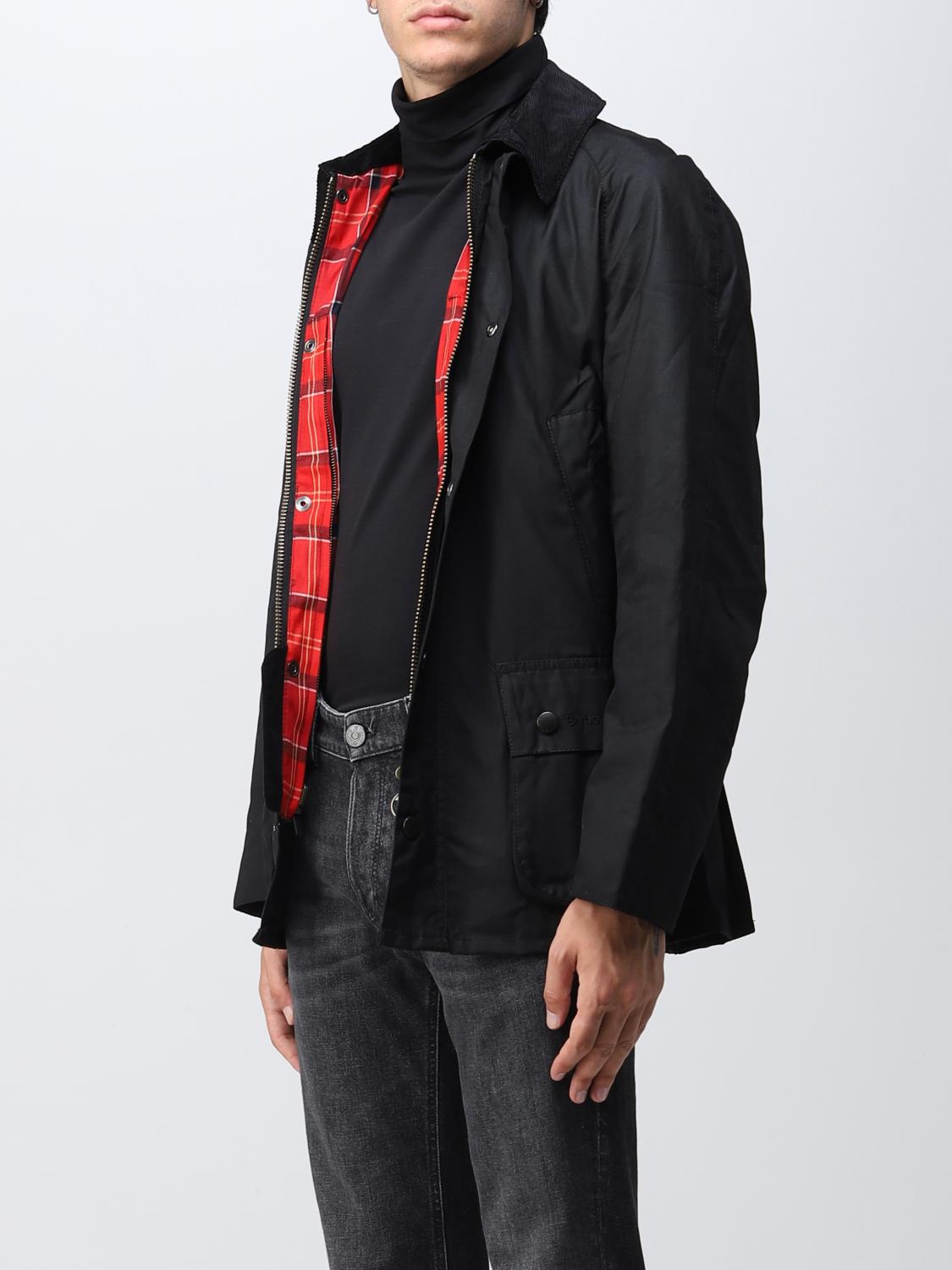 BARBOUR 재킷: 재킷 남성 Barbour, 블랙 - Img 3