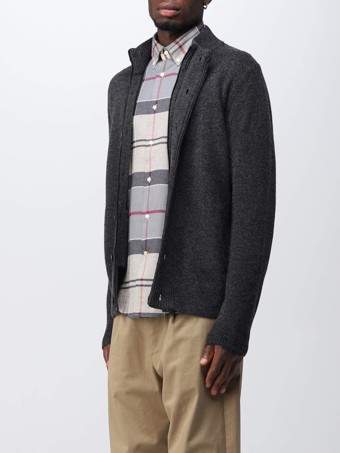 BARBOUR STRICKJACKE: Barbour Herren Pullover, Charcoal - Img 3